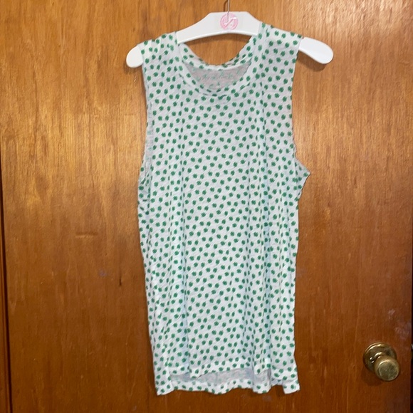 •GRAYSON/THREADS•NWOT 4-LEAF CLOVER ST. PATTY'S DAY MUSCLE TEE TANK TOP SMALL - Picture 3 of 7
